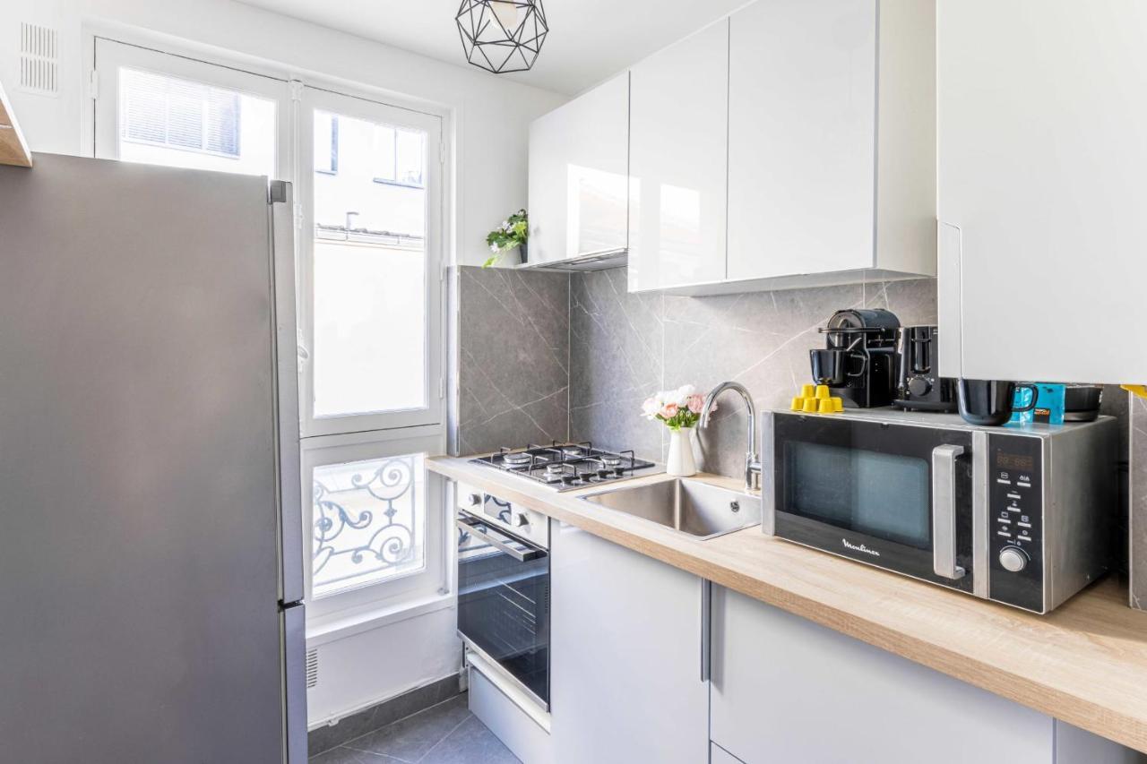 Charming Apartment - 2Br-4P - Montorgueil Paris Bagian luar foto