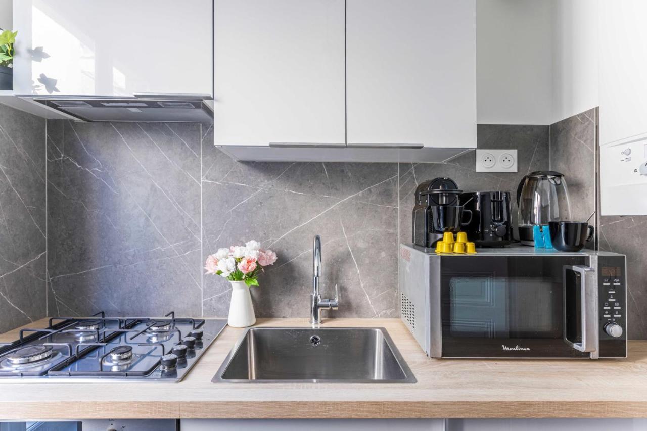 Charming Apartment - 2Br-4P - Montorgueil Paris Bagian luar foto